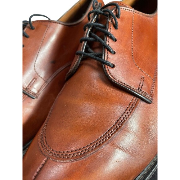 $425 Allen Edmonds Men 10D WALTON Chili Brown Leather Dress DERBY Shoes main image 8